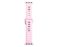 3MK Silicone Watch Strap do Apple Watch 44/45/46/49 mm Pink - 1267383 - zdjęcie 1